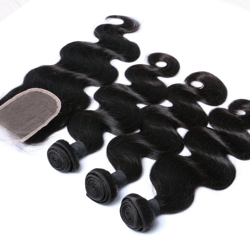 Full cuticle High grade wholesale body wave virgin brazilian hair YL174